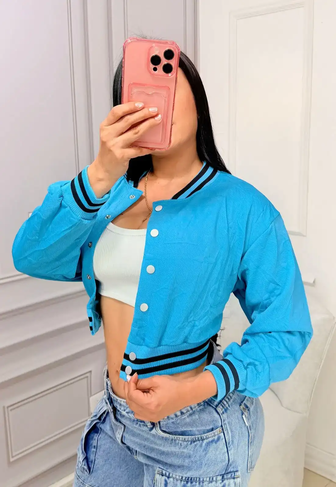 😍❤️Hermosa chaqueta Beisbolera ⚾❤️😍 3
