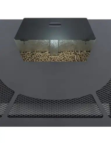 Estufa a Pellet Italy 8100 Plus Rojo Italiano Amesti 3