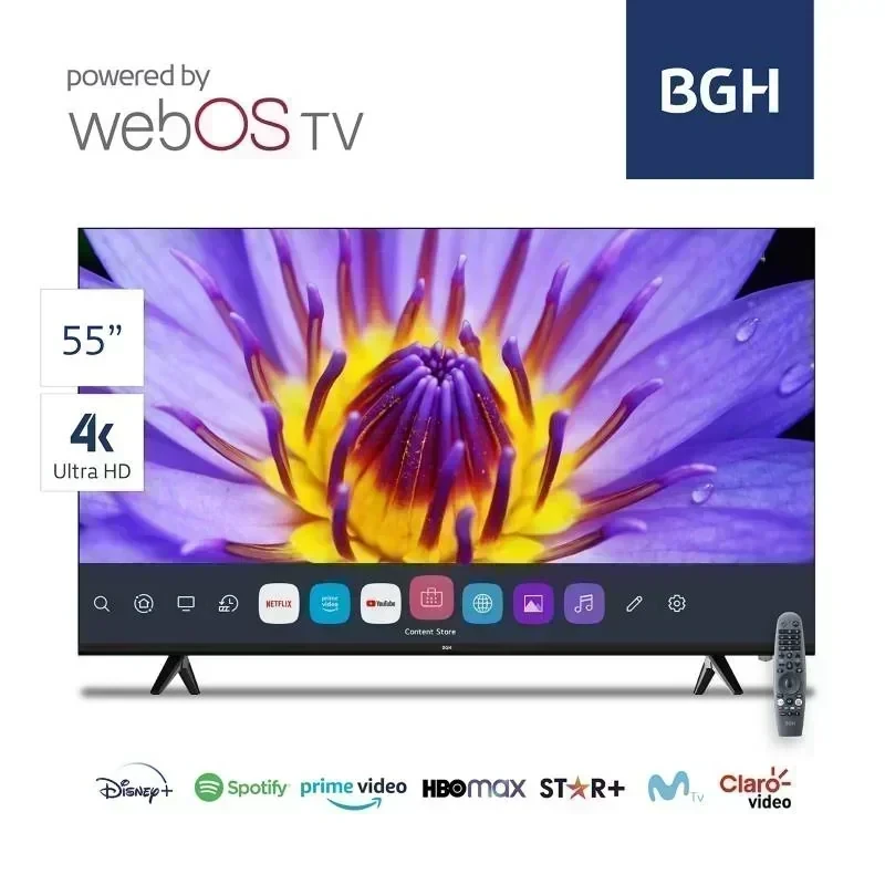 Smart TV LED 55" BGH B5522US6A Android