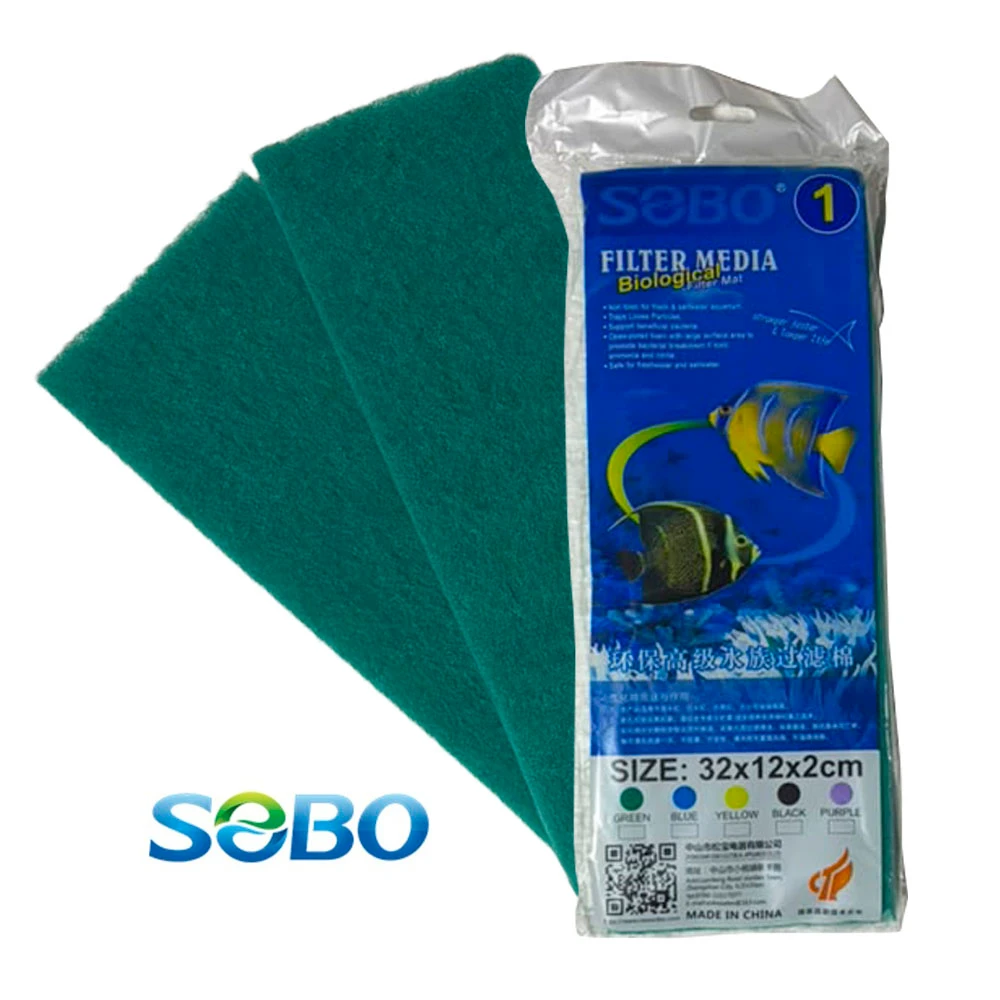 Esponja Biologica Sobo 2 Piezas 32x12cm Verde