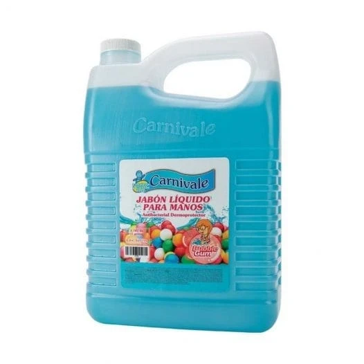 JABON CHICLE LIQUIDO PARA MANOS CARNIVALE 1 GALON