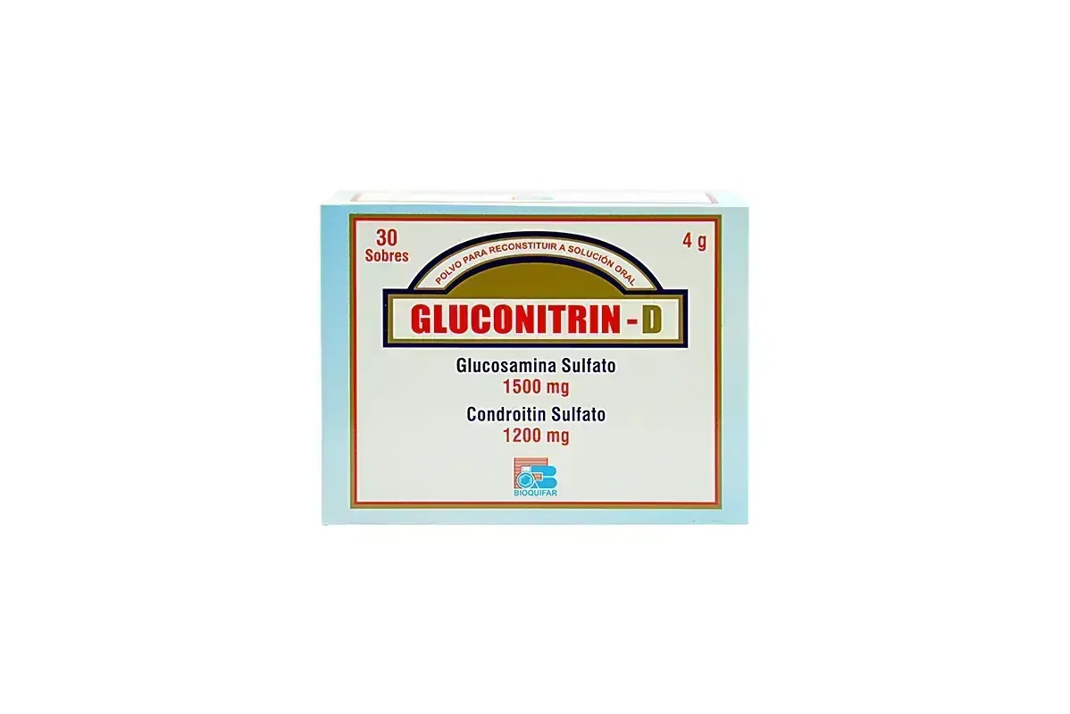 GLUCONITRIN D X 30 SOBRES GLUCOSAMINA CONDROITIN