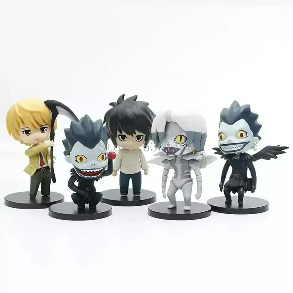 PACK 5PIEZAS DEADTH NOTE 10CM  2