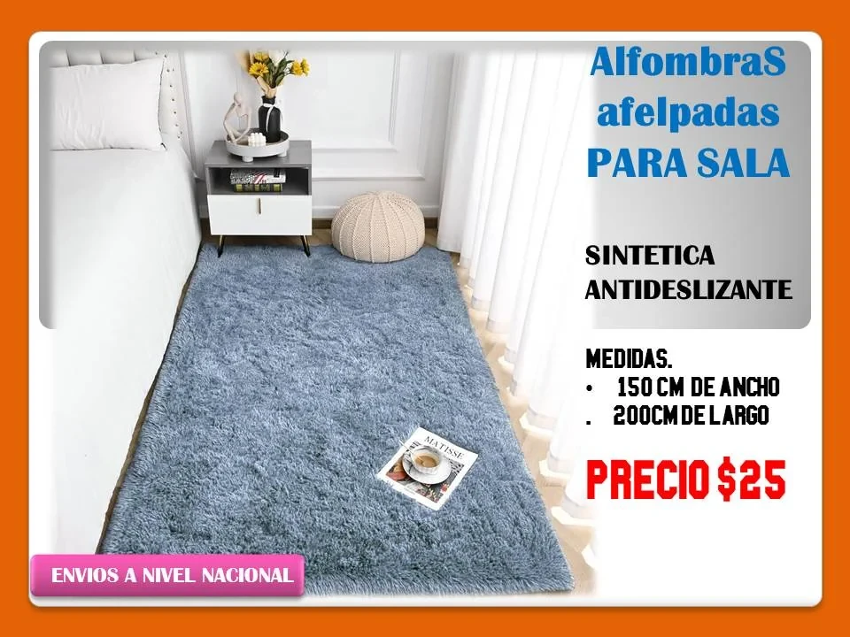 Alfombras afelpadas 
