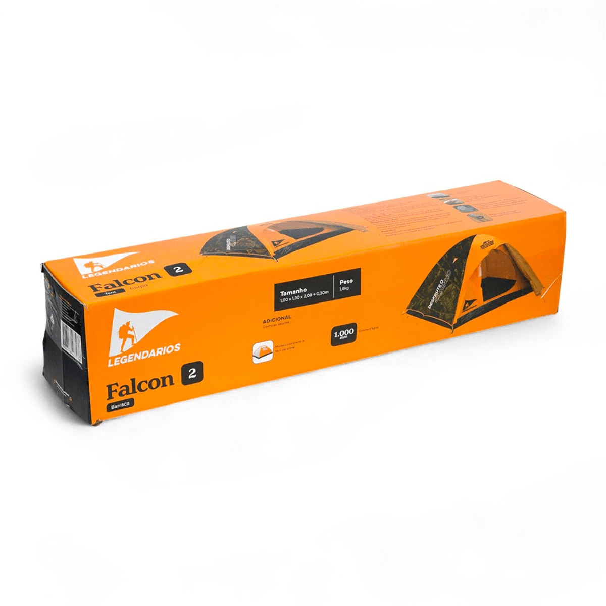 BARRACA FALCON 2 NTK LEGENDÁRIOS LARANJA  10