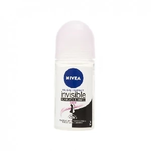 DESODORANTE PARA MUJER ROLL ON CLEAR BLACK & WHITE NIVEA 50 ML