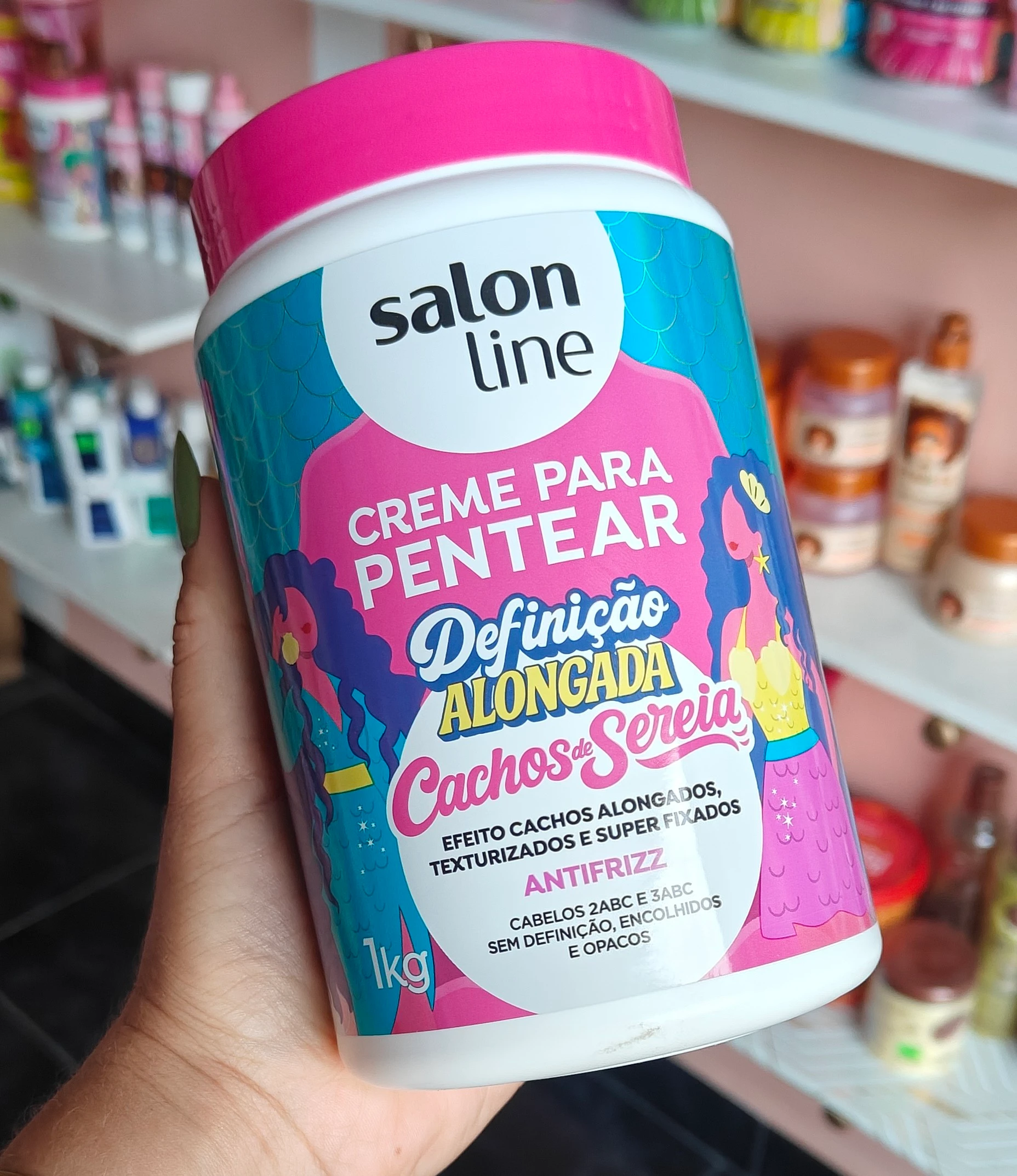 Crema de peinae Definición Cachos de sirena 