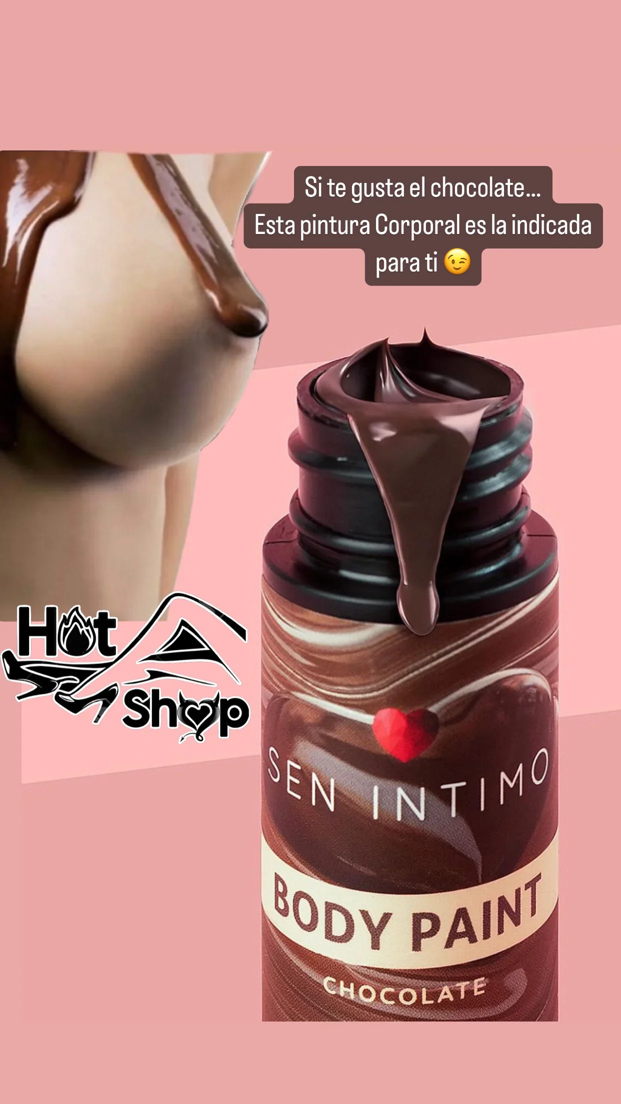 Pintura Corporal Chocolate  3
