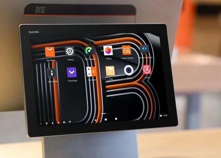 Terminal Pos de Mesa Sunmi D3 Pro F3510