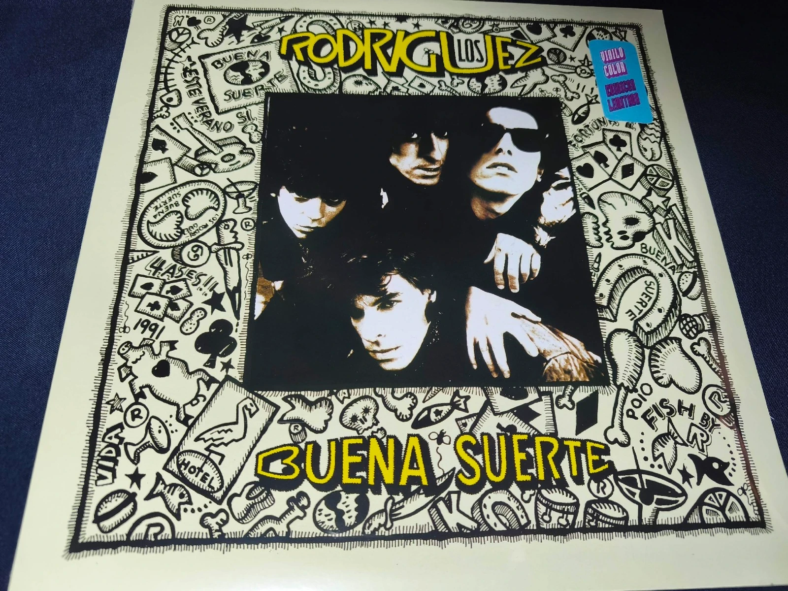 Los Rodriguez - Buena Suerte (VINILO DE COLOR)(ARGENTINA)