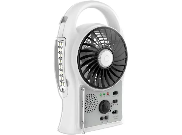 Ventilador 3 en 1 recargable