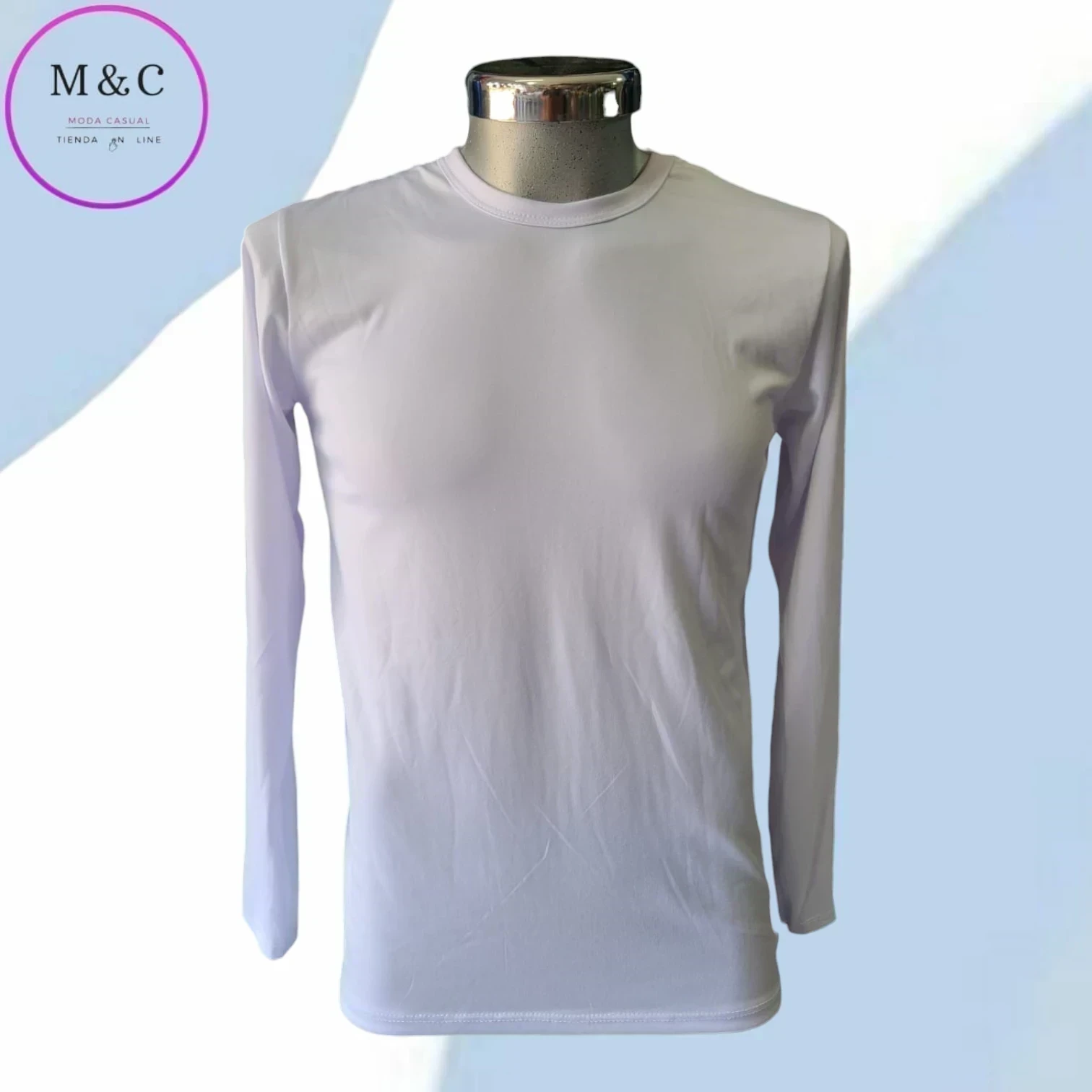 Playera Ch manga larga  3
