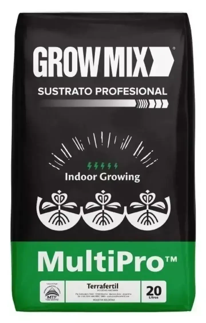 Growmix indoor terrafertil 20 litros