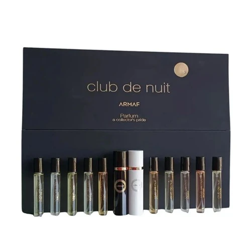 ESTUCHE ARMAF CLUB DISCOVERY SET 10 X 10ML 0.34 PARFUM SPR + 2 ATOMISER CASE MAN