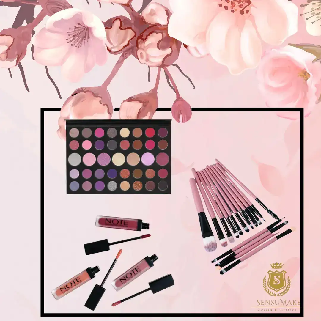 Combo de maquillaje 
