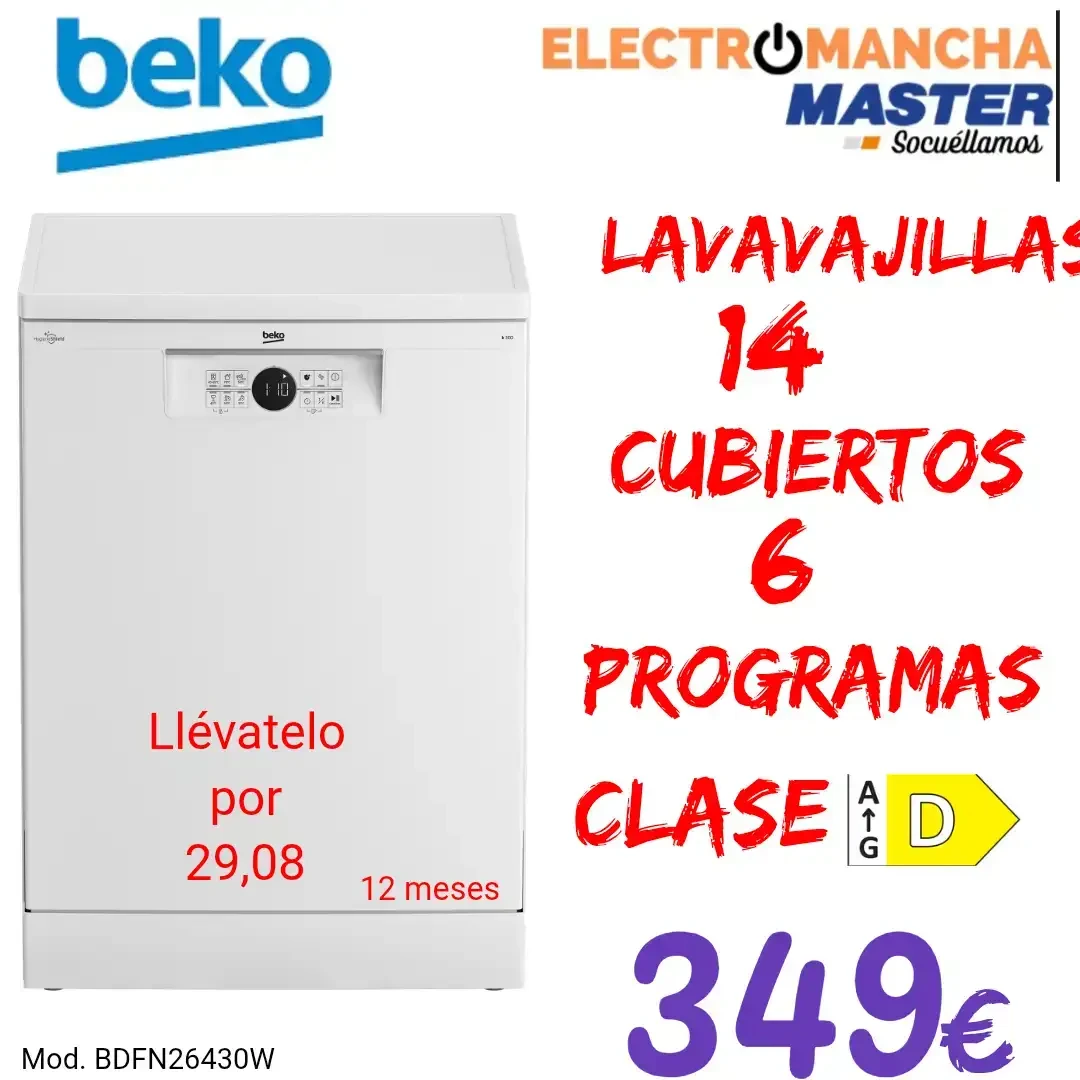 LAVAVAJILLAS BEKO BDFN26430W  D 
