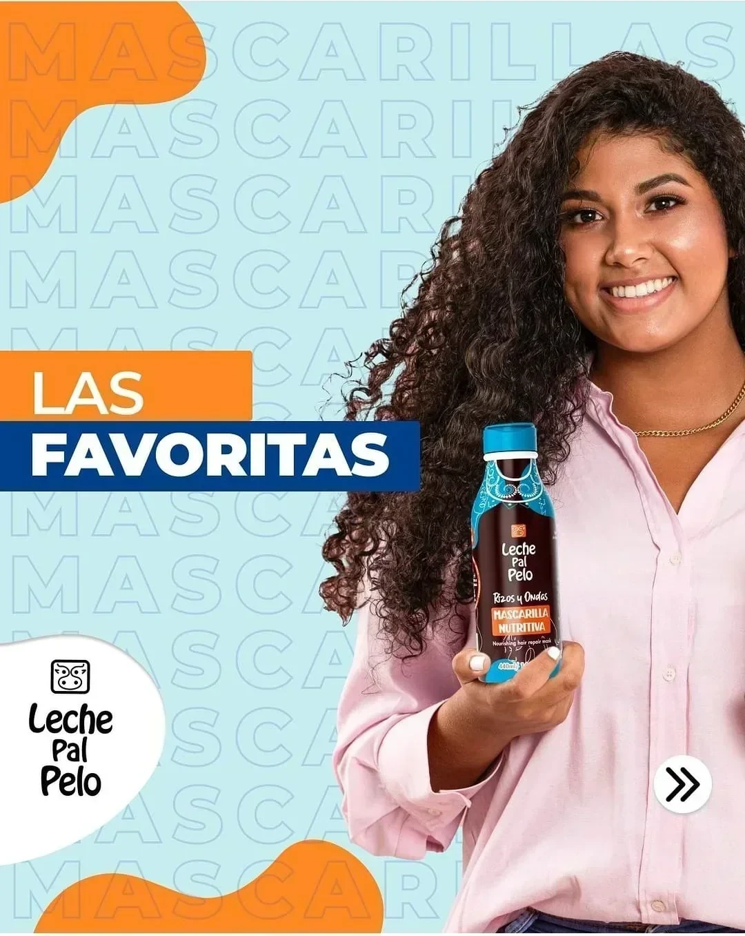 leche pal pelo mascarilla afro x440 ml
