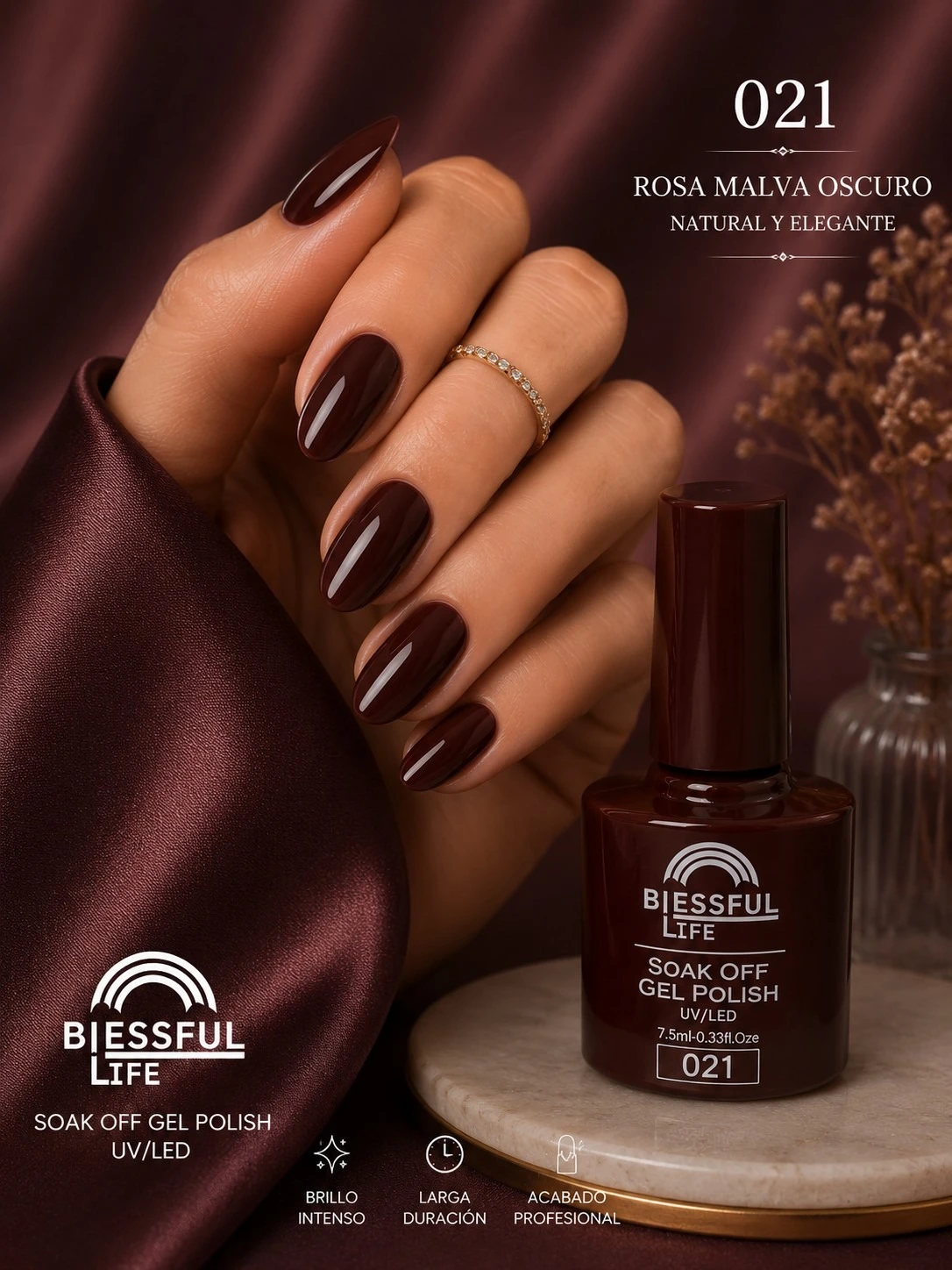 biessful life esmalte semi permanente tono 021
