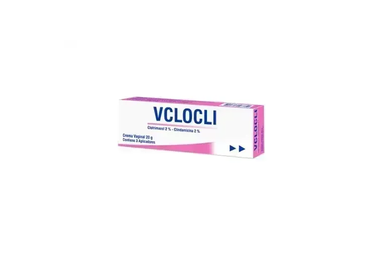 VCLOCLI CREMA 20 GR CLOTRIMAZOL CLINDAMICINA