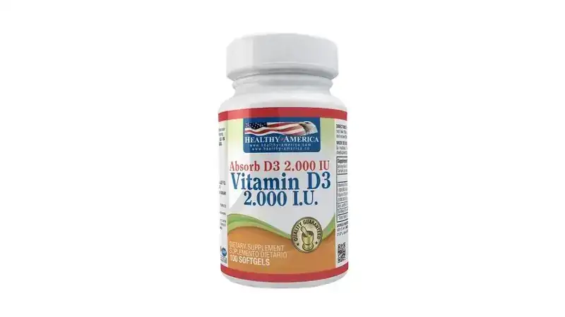 Vitamina D3  2000 LU plus por  100 softgels