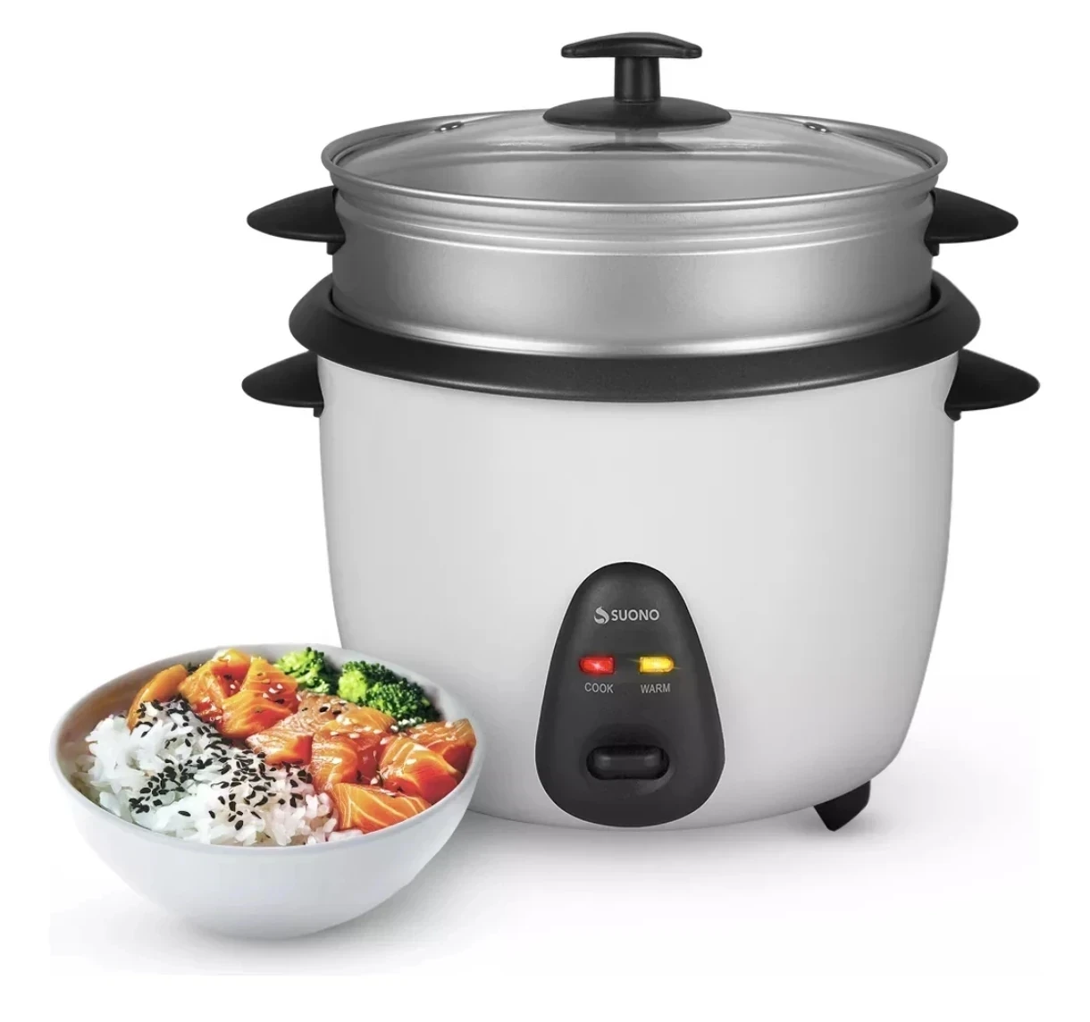 Olla arrocera y vaporera Suono 3