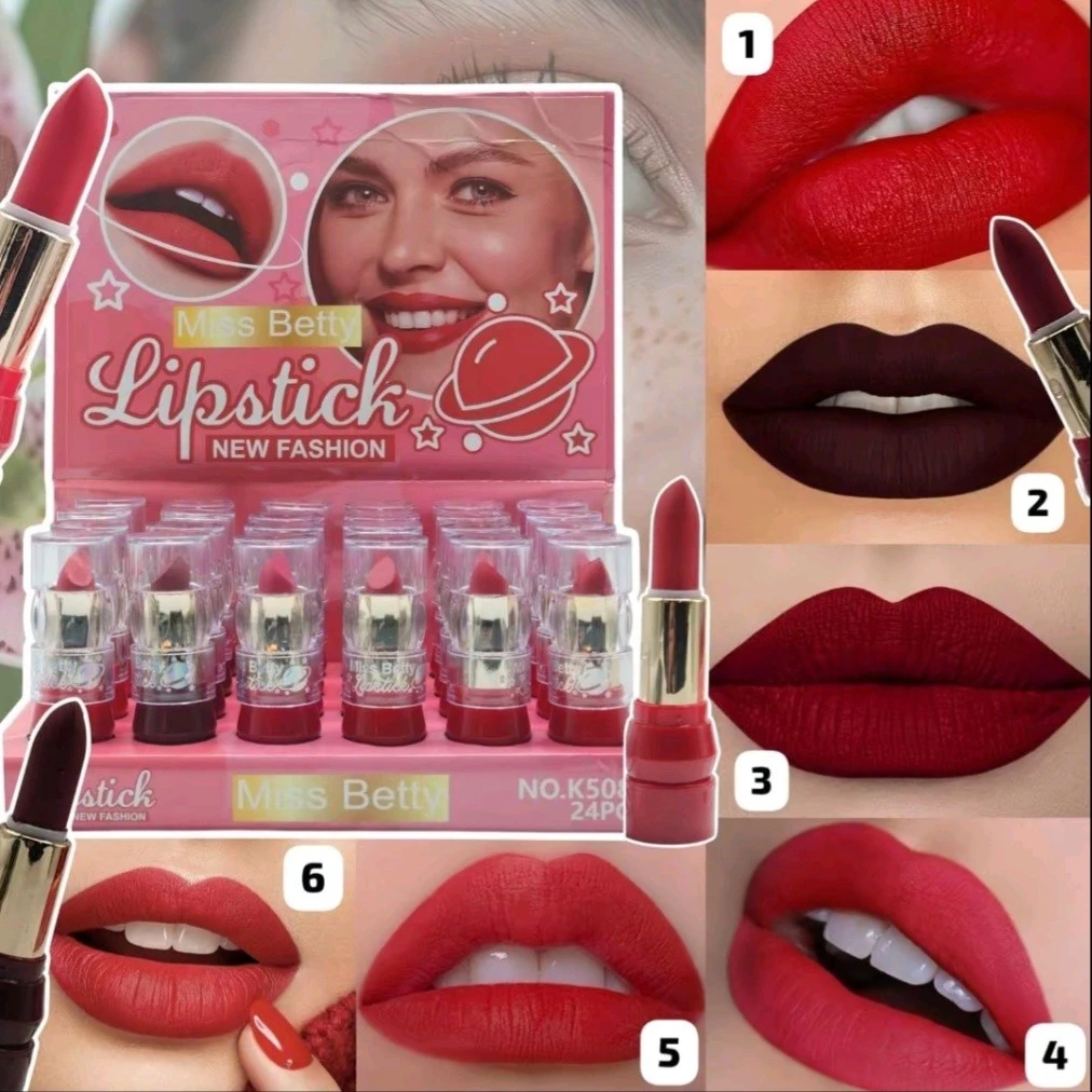 Set 6 Labiales en Barra New fashion 2