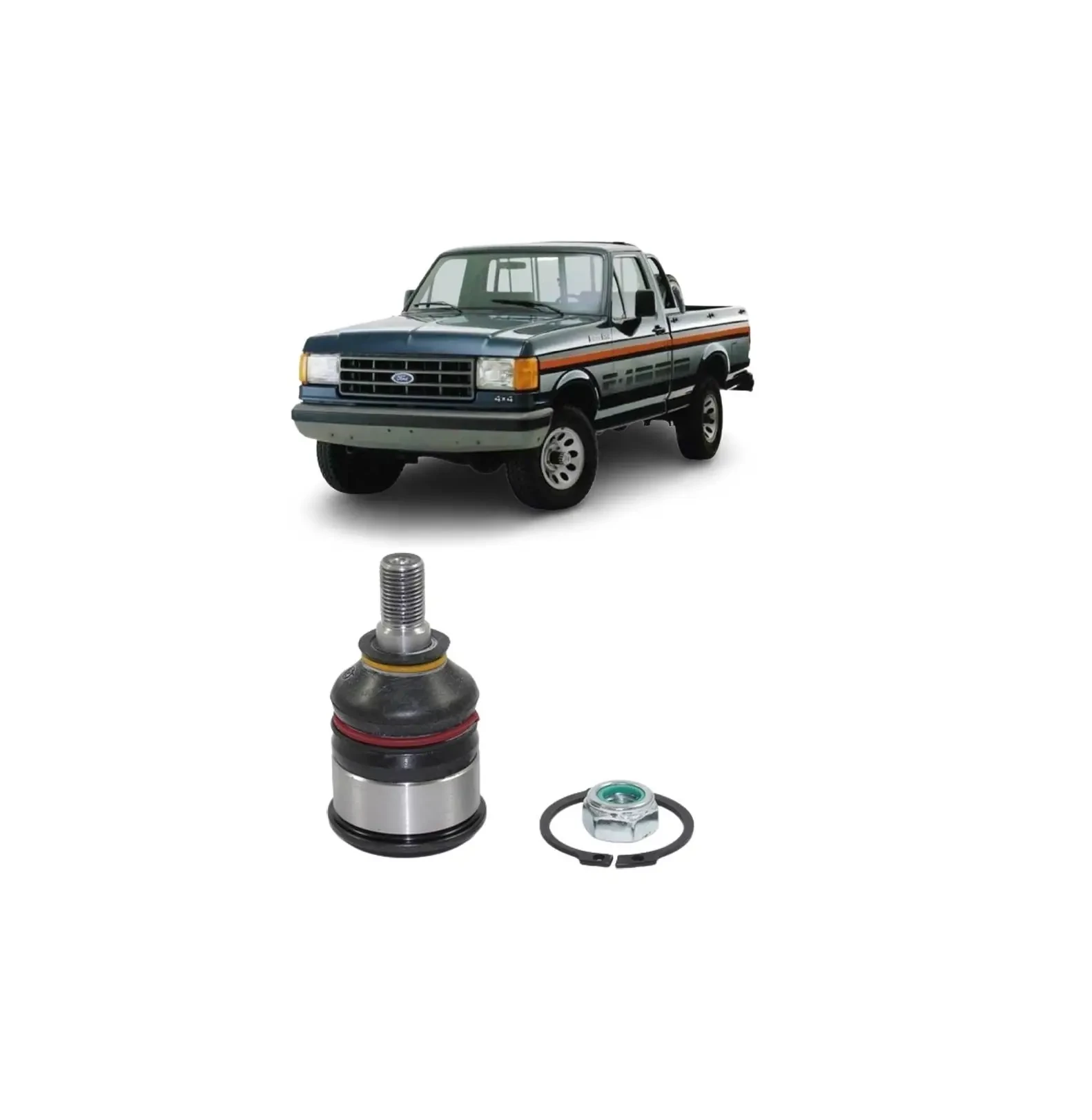 Muñon Inferior De Suspension Ford F1000 - F250 - F350 - F4000 - Bronco / 22015 FIRST