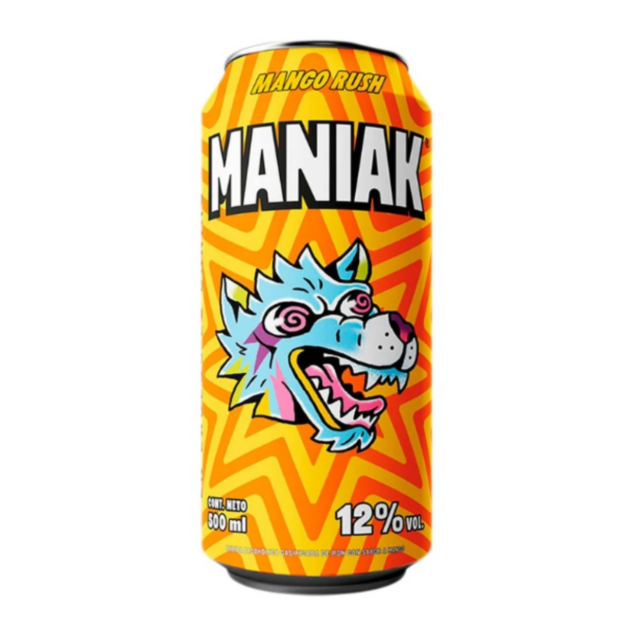 RTD MANIAK MANGO RUSH LATA 500 ML