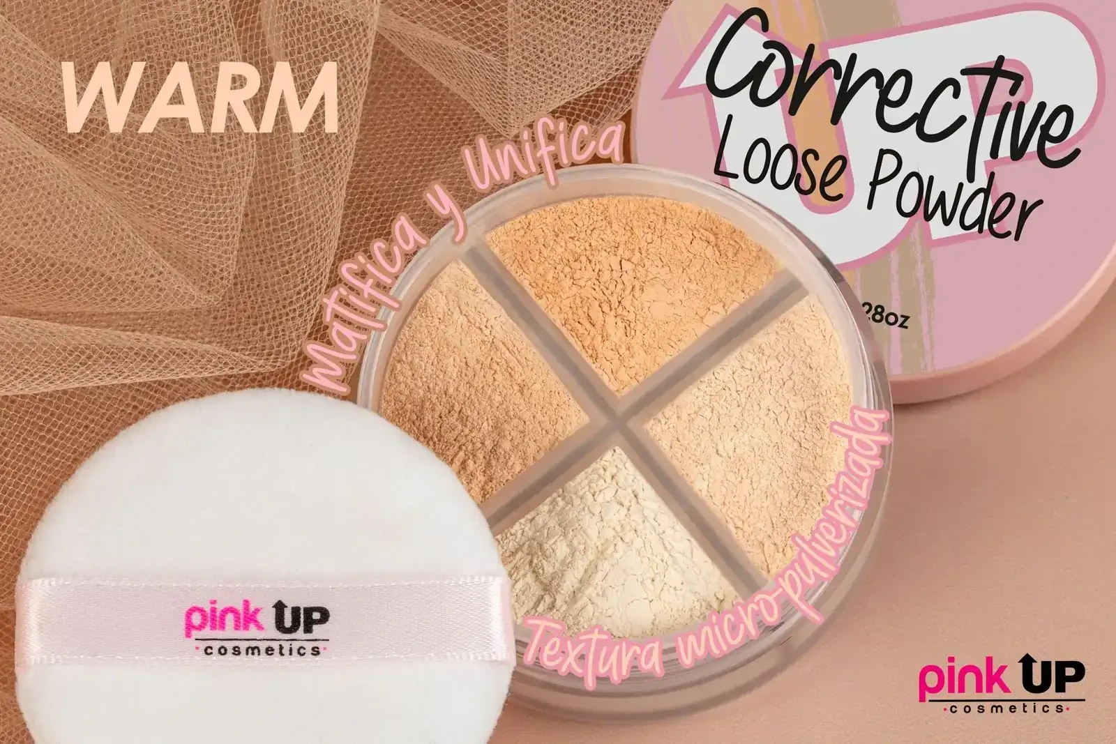 Corrective loose powder
