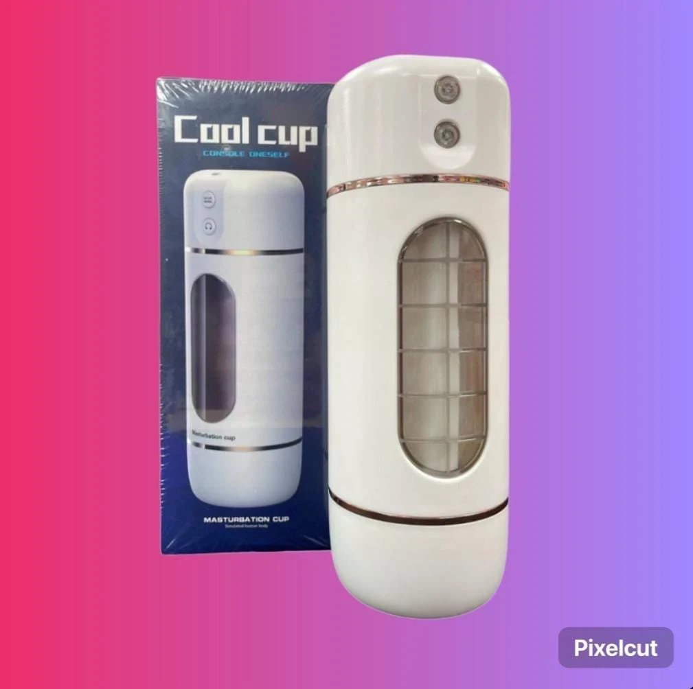 Masturbador Recargable y Sonido 
