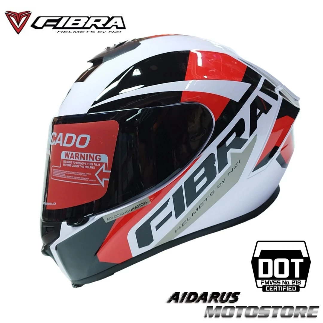 CASCO FIBRA MODELO GIGA DISEÑO BRILLO
