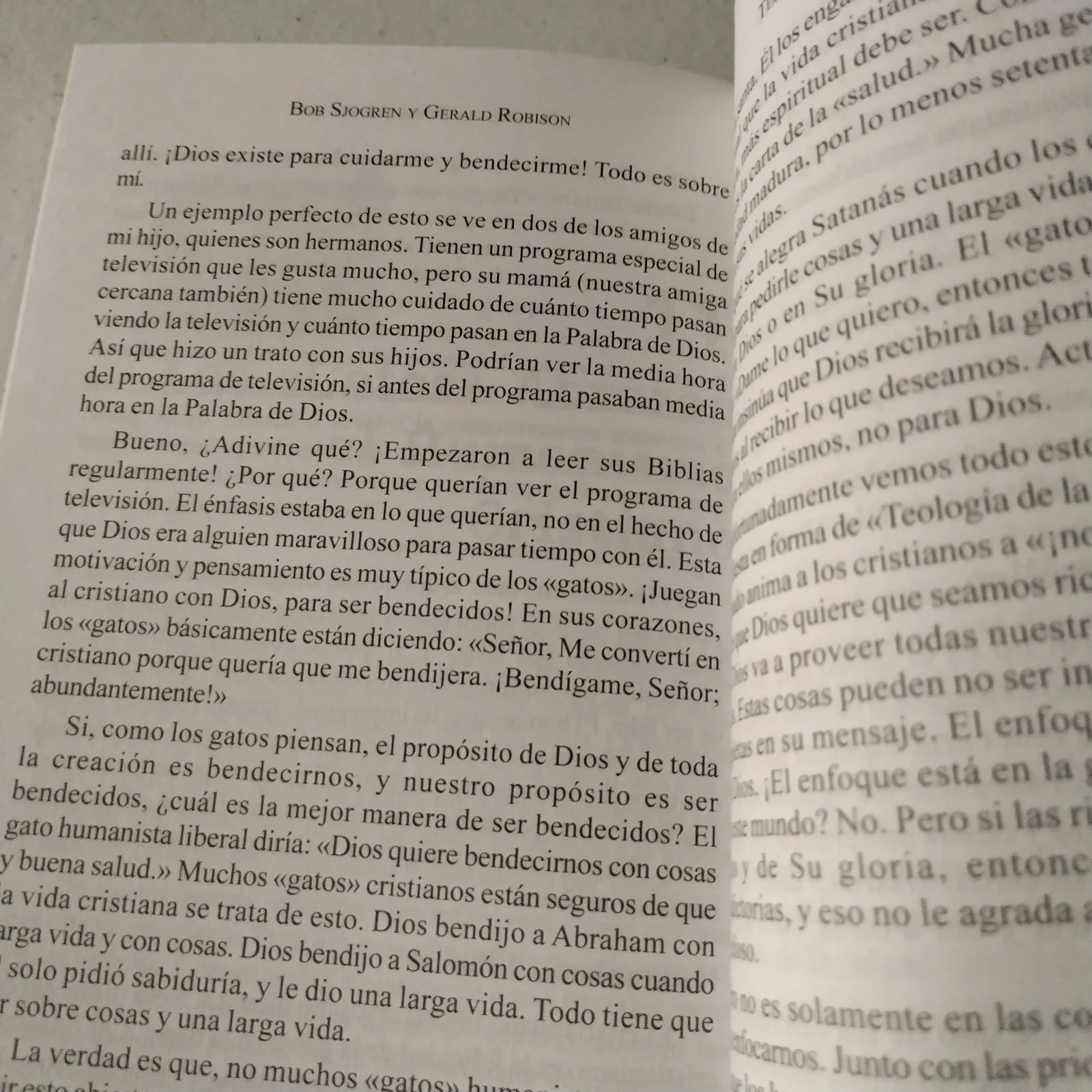 Teologia de perros y gatos, Sjogren y Robinson, usado  3