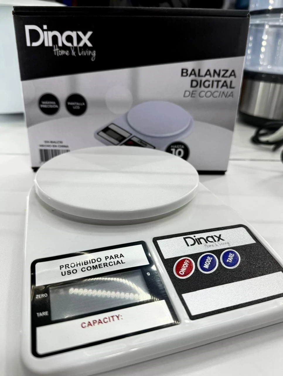 Balanza de Cocina Digital Con Bowl DINAX 