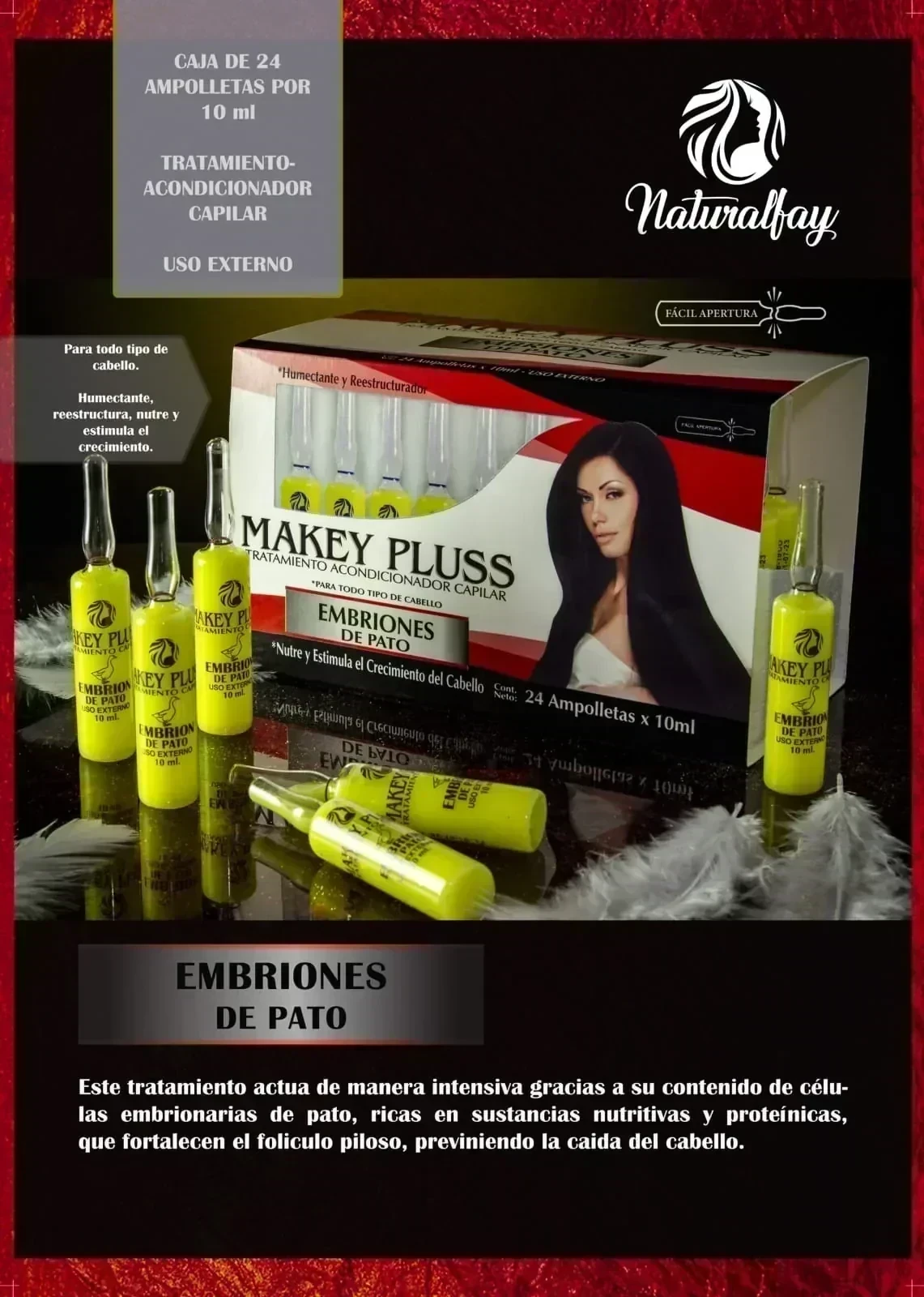 makey pluss ampolleta embrion de pato