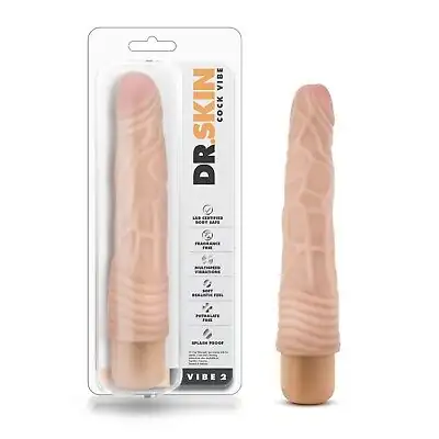 Dildo con vibrador DRSKIN 