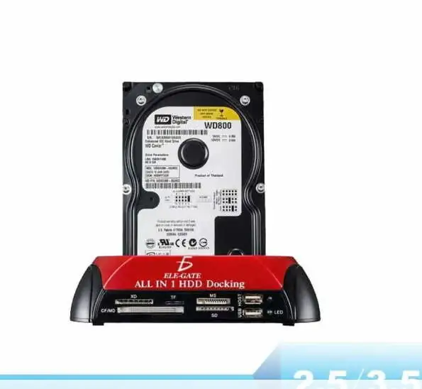 Case Dock Station Disco Duro 2.5 3.5 Sata Ide 