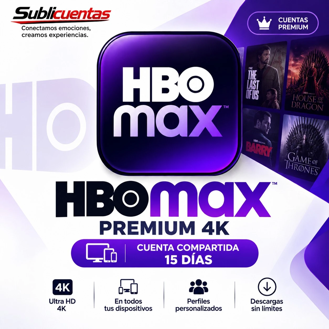 HboMax 15 dias
