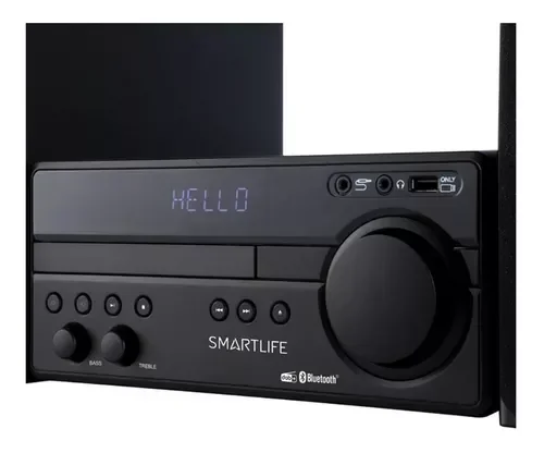 Minicomponente Smartlife Sl-hf100 Bluetooth/Usb/Fm 2