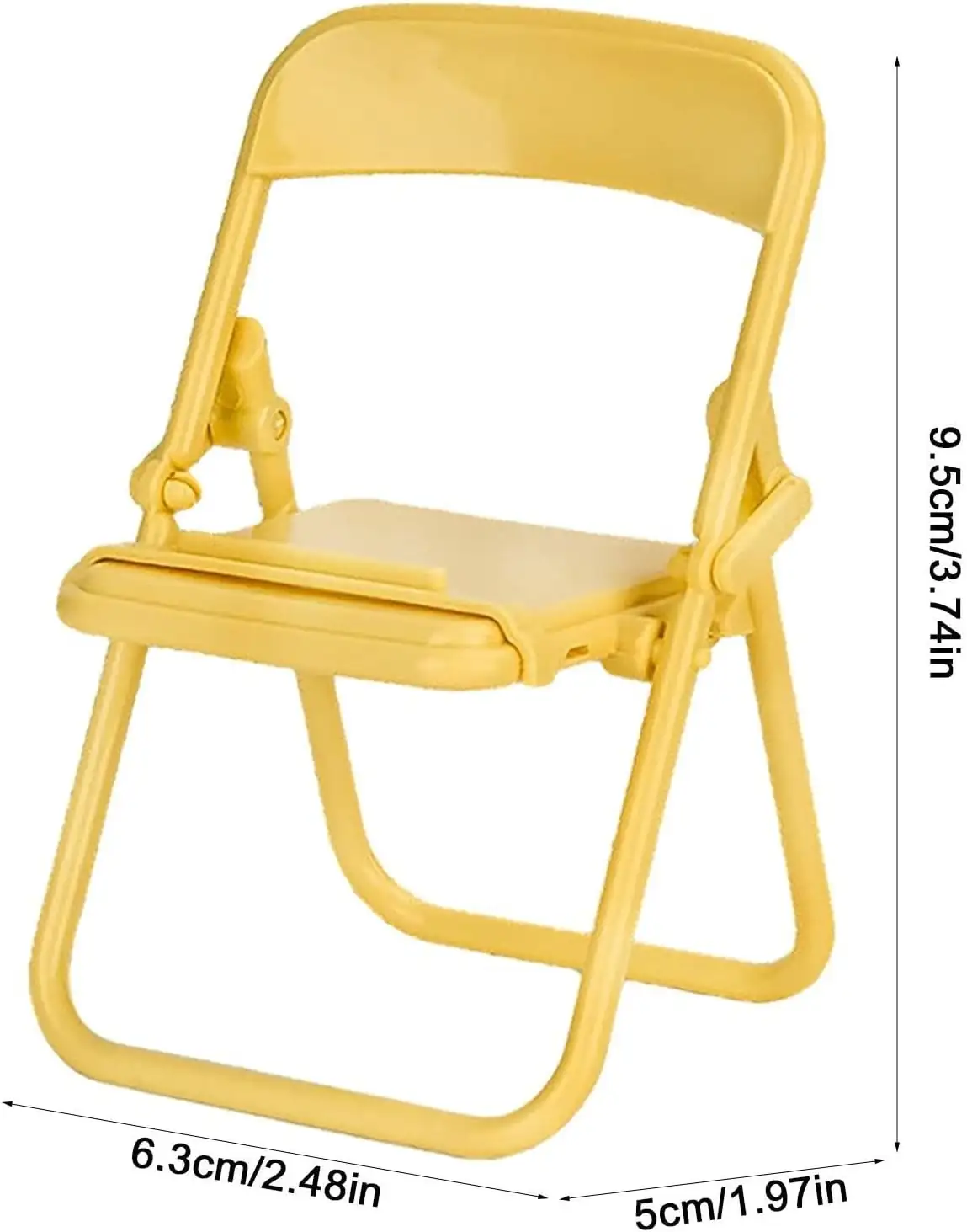 Silla porta celular #1 Amarillo 2