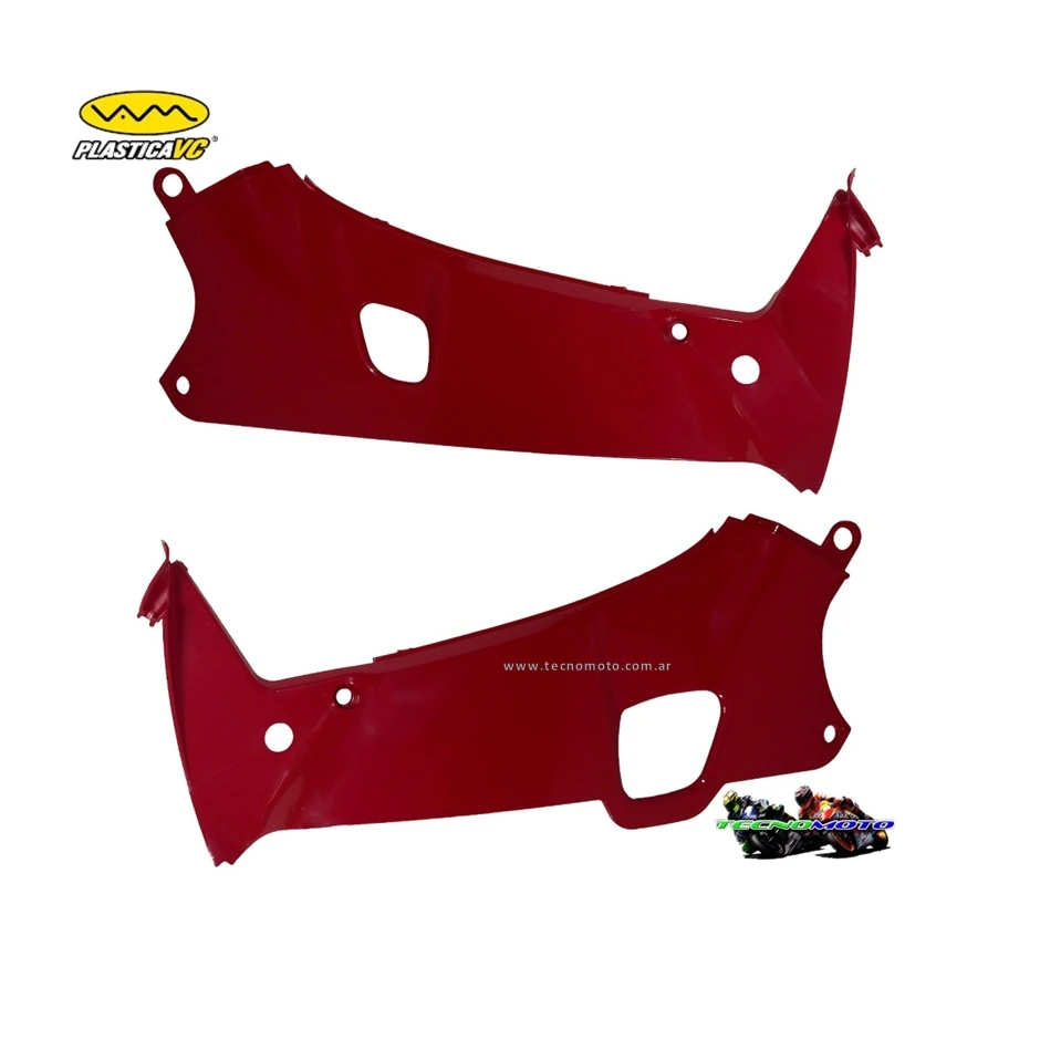 CUBRE PIERNA HONDA 100 WAVE INT.ROJO -49433