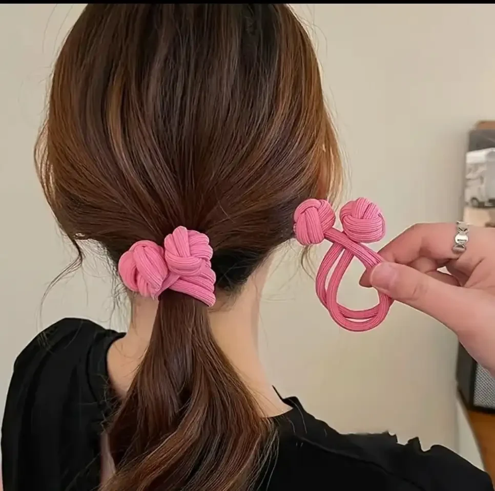 Liga Nudo para cabello 