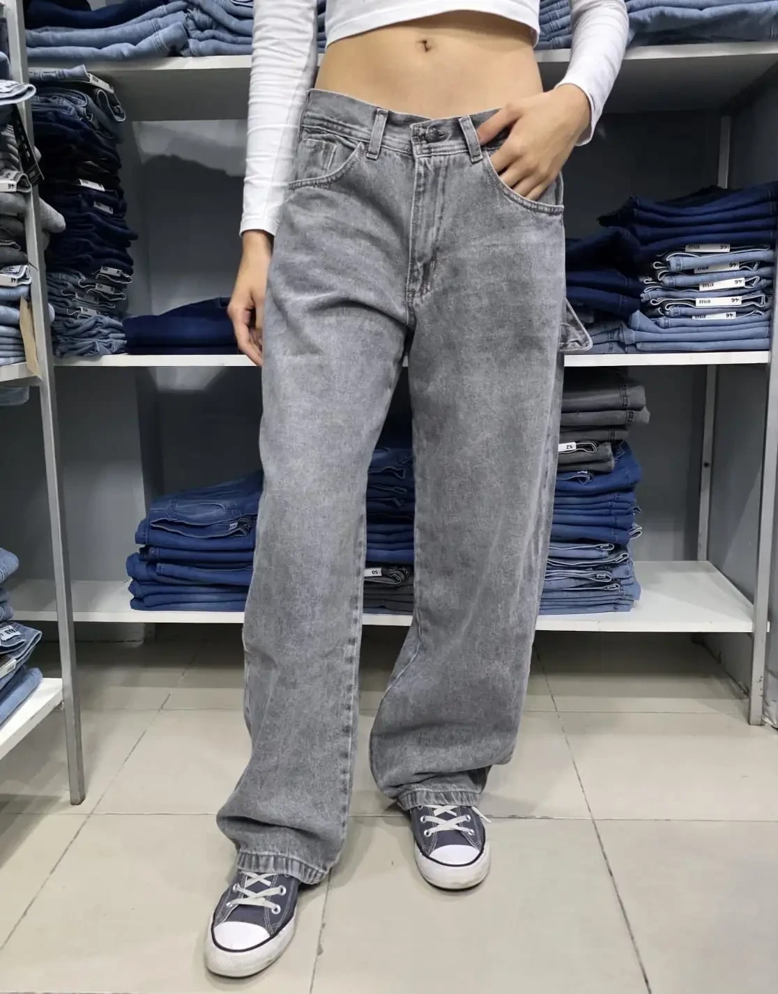 Jeans Baggi nyrab  2