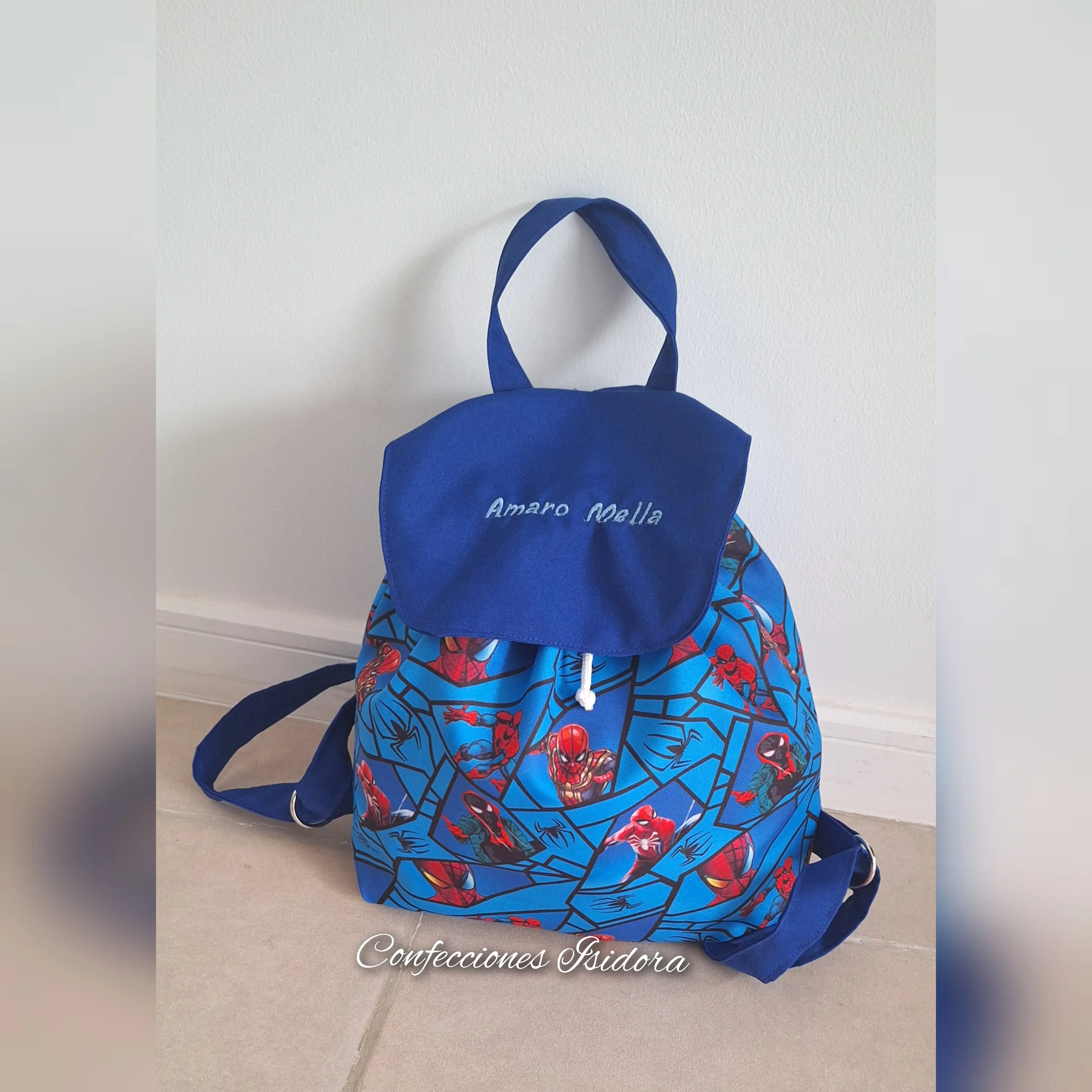 Mochila spairderman 