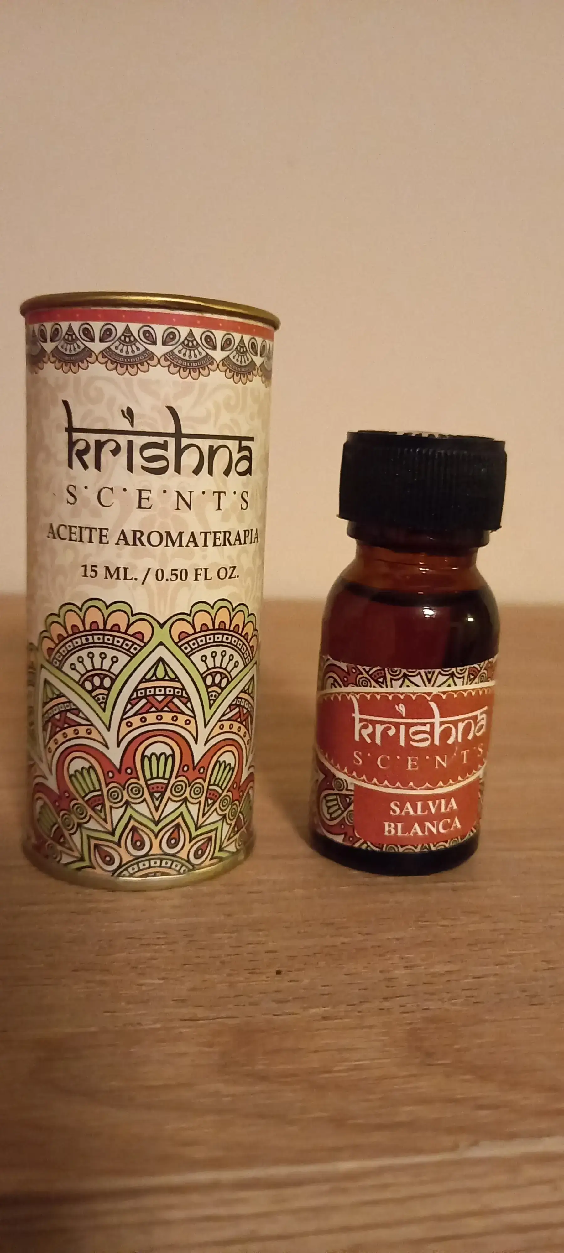 Aceite salvia blanca Krishna 15 ml