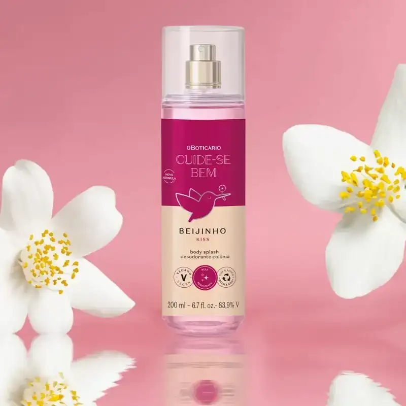 Body Splash Cuídate Beijinho 200ml 5