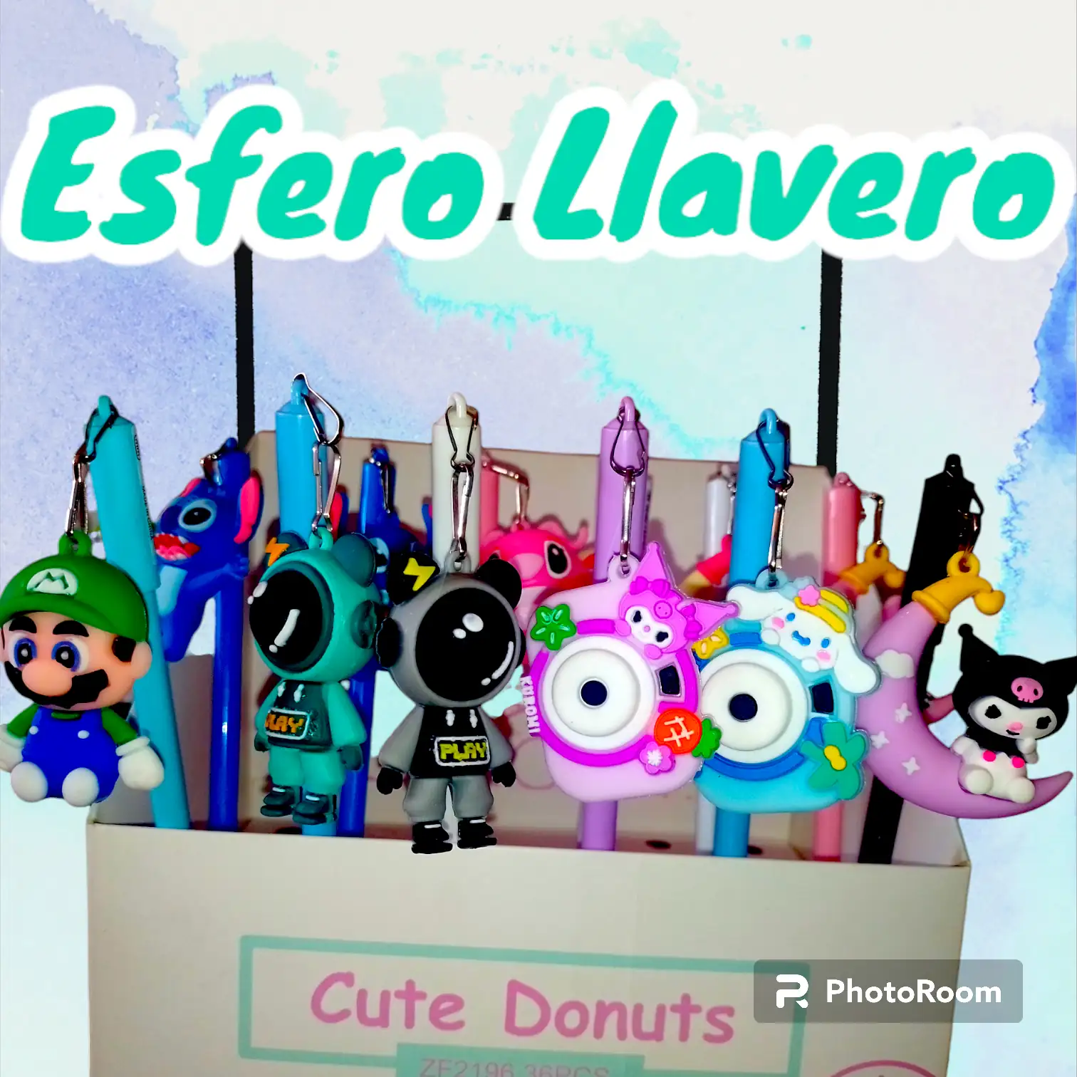 Esfero con llavero 