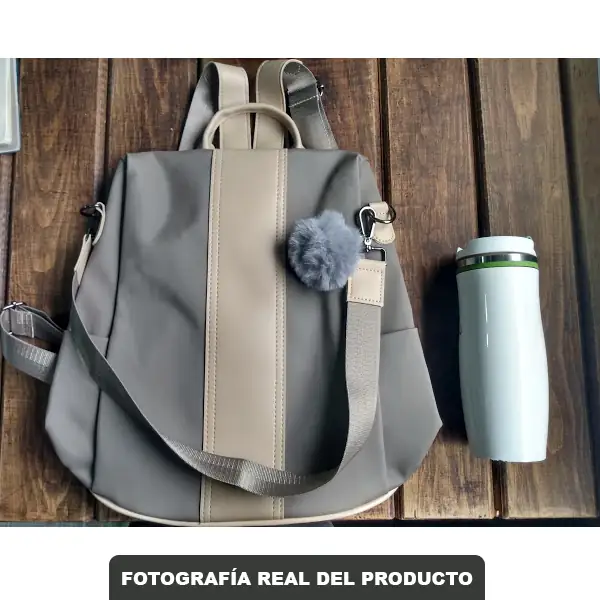 BLACK MAMUT Mochila Antirrobo, bolso casual mujer  4