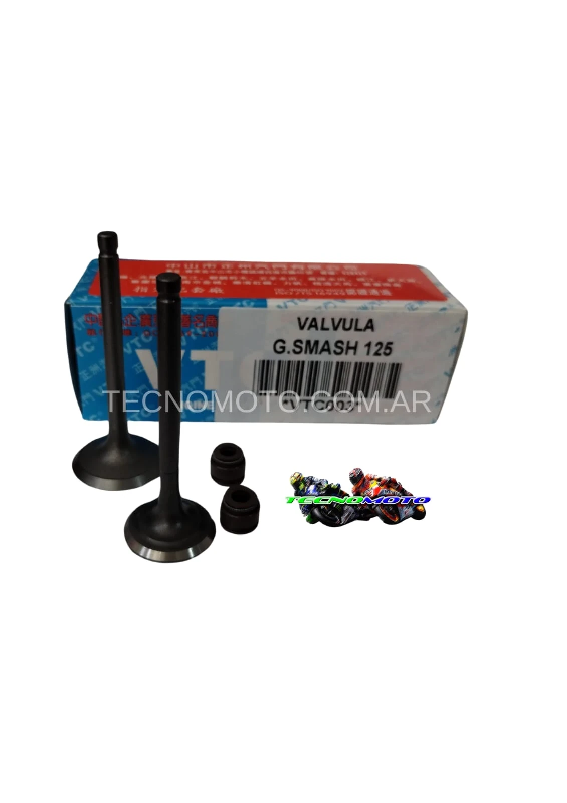 VALVULA GILERA 125 REV. PREMIUM A./MAG-C/R -47427