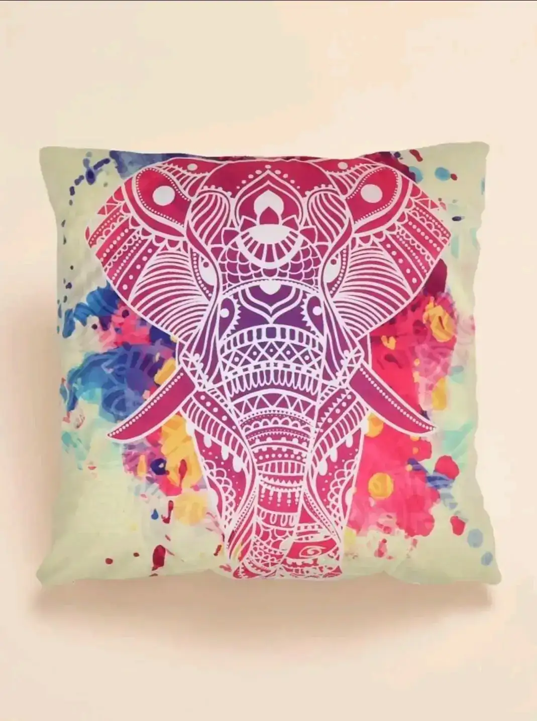 Cojín de elefante