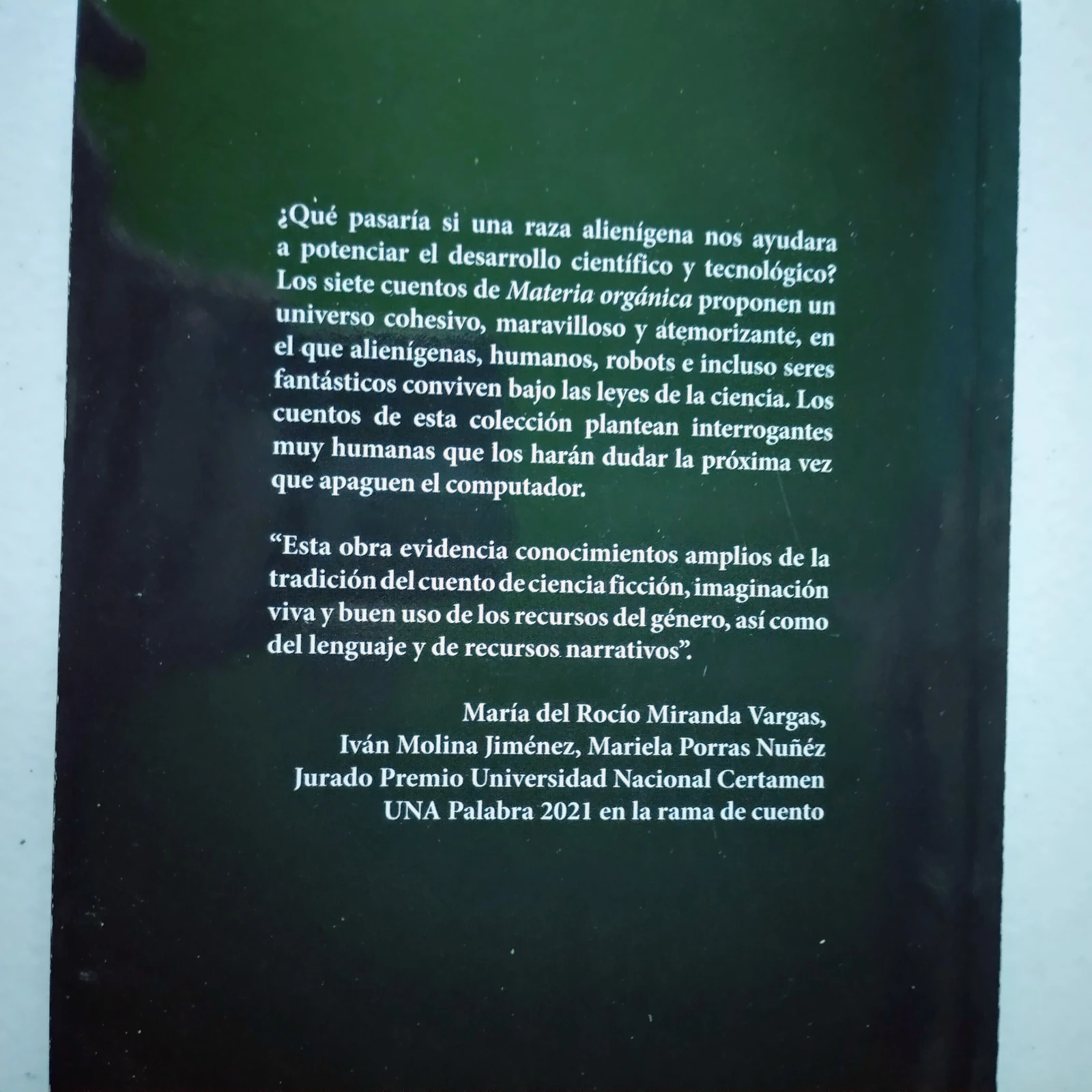 Materia orgánica, Guillermo Ávila Colina, nuevo 2